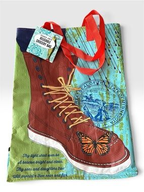 2024 Trader Joe’s Reusable State Grocery Tote Bag - Minnesota